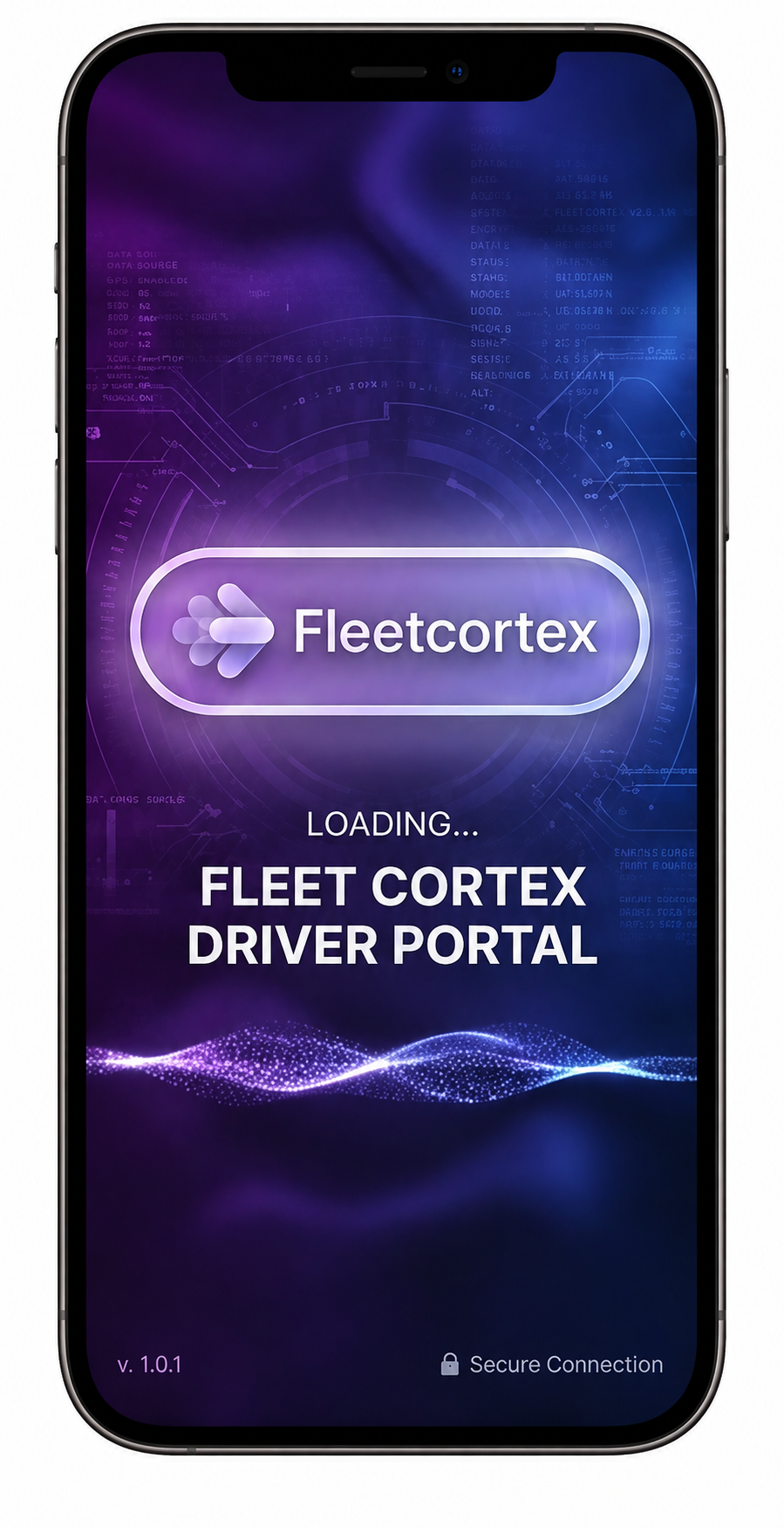 FleetCortex driver portal mobile app
